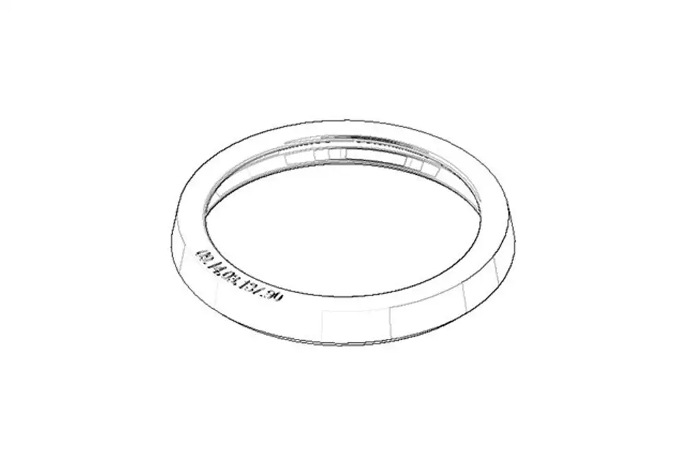 DORNBRACHT Dichtung ERSATZTEILE 091403137 47 x 47 x 6 mm, 09140313790 Galeriebild 1